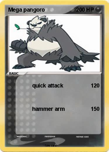 Pokemon Mega pangoro