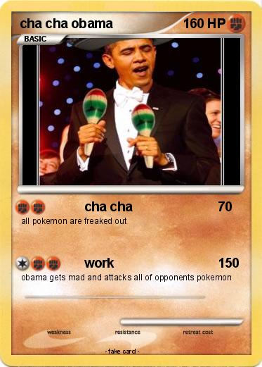 Pokemon cha cha obama