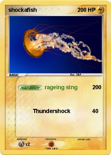 Pokemon shockafish