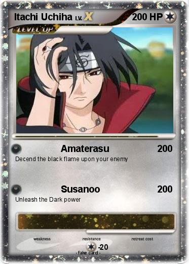 Pokemon Itachi Uchiha