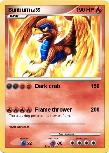 Pokemon Sunburn