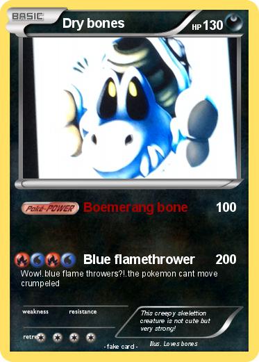 Pokemon Dry bones