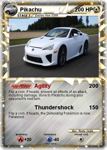 Pokemon Lexus LFA