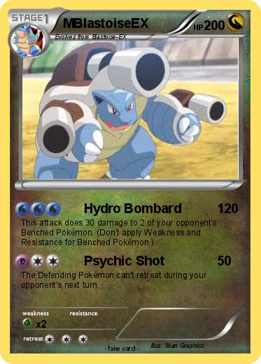 Pokemon MBlastoiseEX