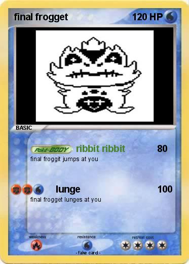 Pokemon final frogget