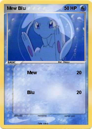 Pokemon Mew Blu