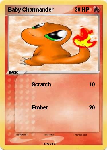 Pokemon Baby Charmander