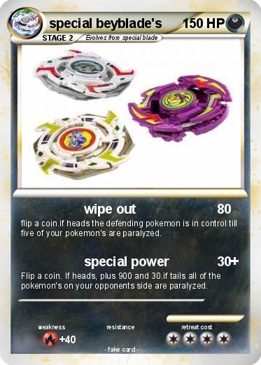 Pokemon special beyblade's