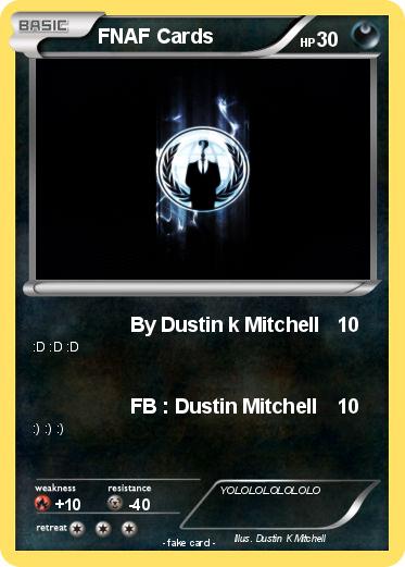 Pokemon FNAF Cards