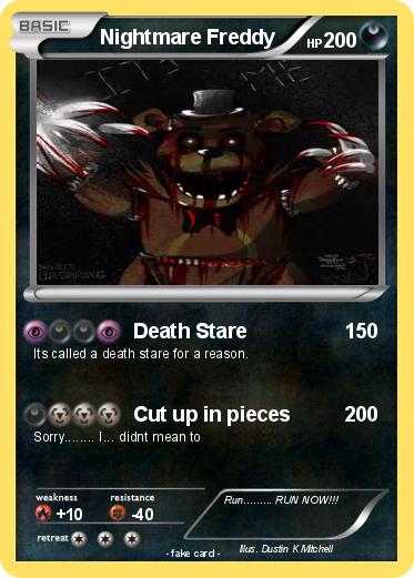 Pokemon Nightmare Freddy