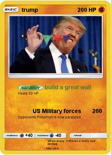 Pokemon trump