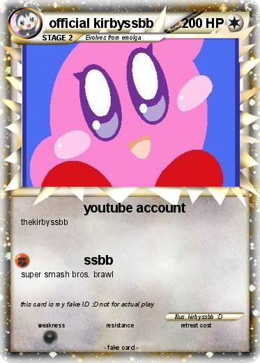 Pokemon official kirbyssbb