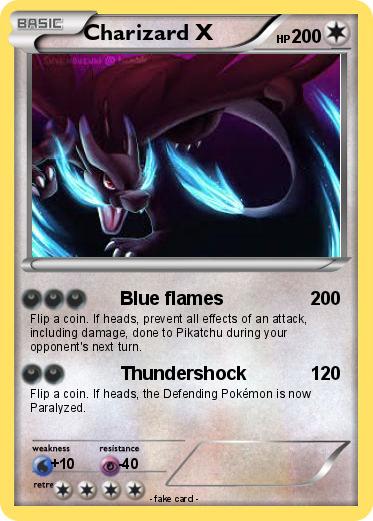 Pokemon Charizard X