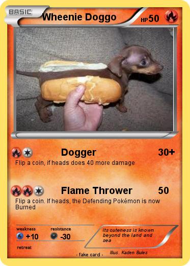 Pokemon Wheenie Doggo