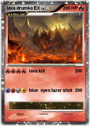 Pokemon lava drumka EX