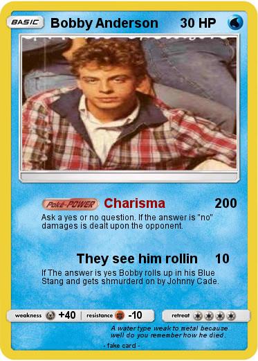 Pokemon Bobby Anderson