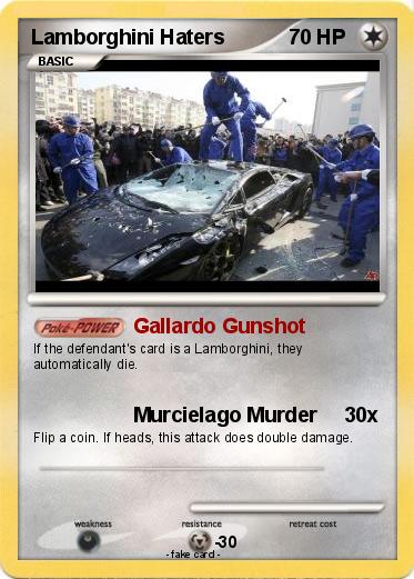 Pokemon Lamborghini Haters