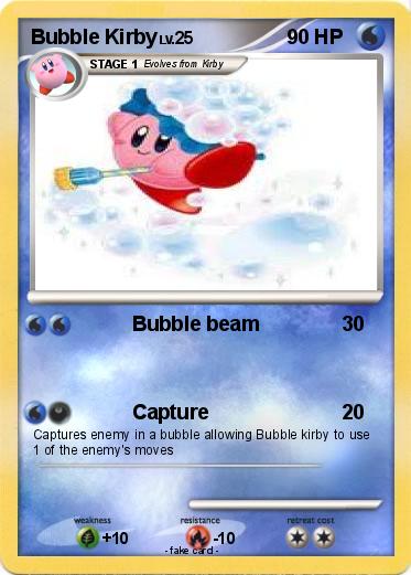 Pokemon Bubble Kirby