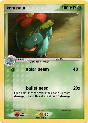 Pokemon venusaur