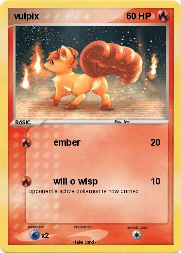 Pokemon vulpix