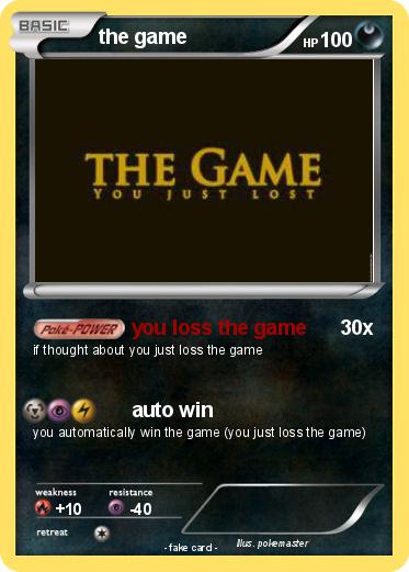 Pokemon the game