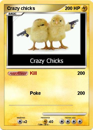 Pokemon Crazy chicks