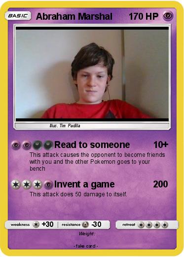 Pokemon Abraham Marshal