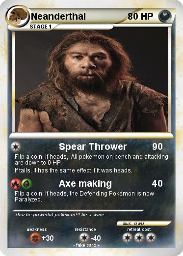 Pokemon Neanderthal