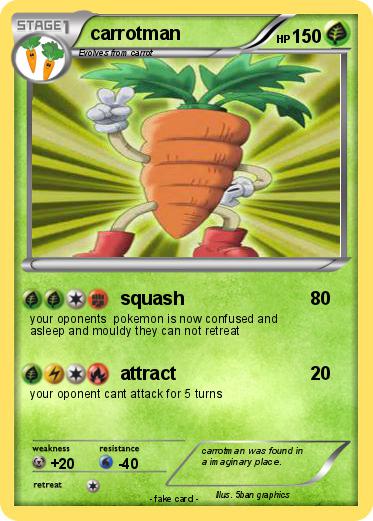 Pokemon carrotman