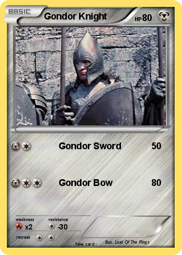 Pokemon Gondor Knight