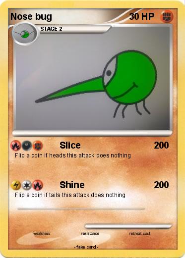 Pokemon Nose bug