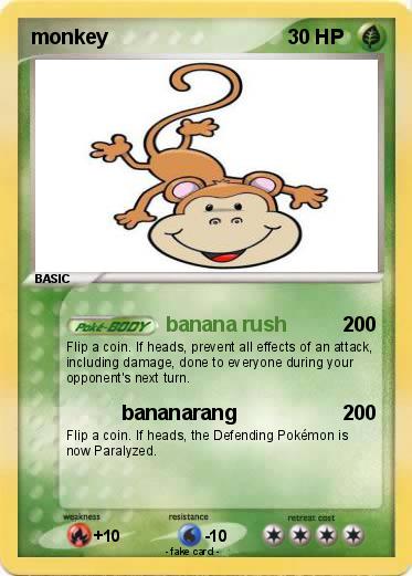 Pokemon monkey