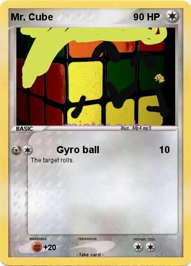 Pokemon Mr. Cube