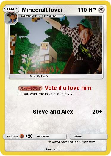 Pokemon Minecraft lover