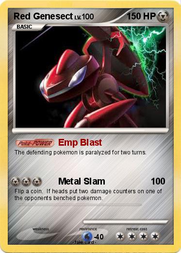 Pokemon Red Genesect