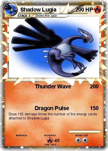Pokemon Shadow Lugia