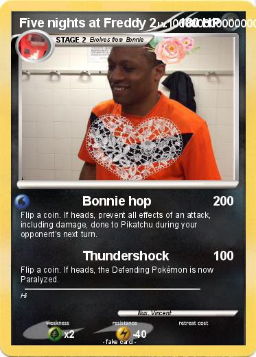 Pokemon Five nights at Freddy 2