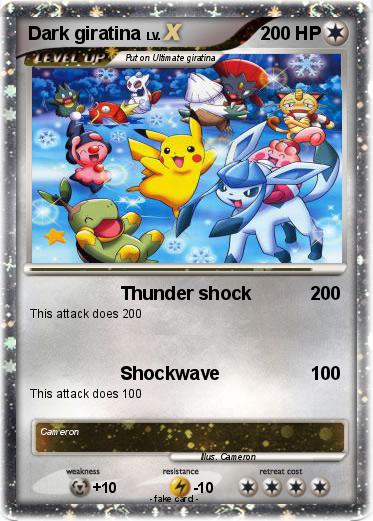 Pokemon Dark giratina