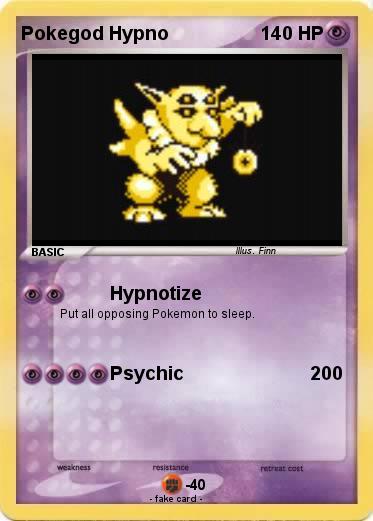 Pokemon Pokegod Hypno