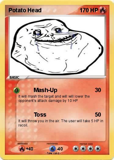Pokemon Potato Head