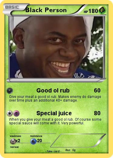 Pokemon Black Person