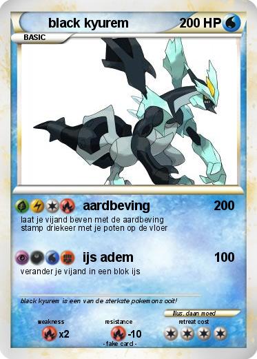 Pokemon black kyurem