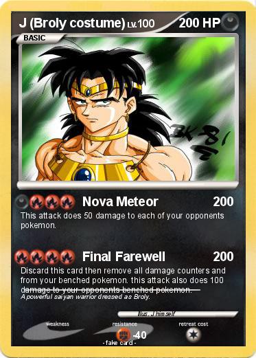 Pokemon J (Broly costume)