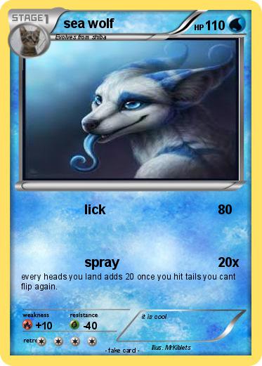 Pokemon sea wolf