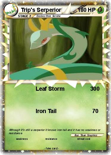 Pokemon Trip's Serperior