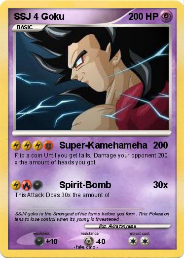 Pokemon SSJ 4 Goku