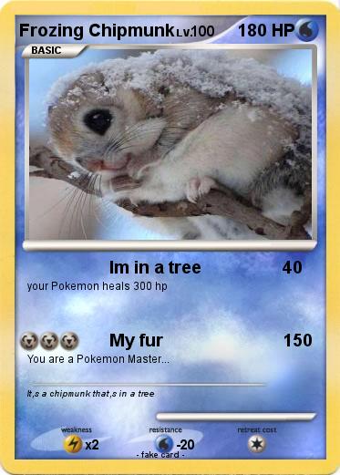 Pokemon Frozing Chipmunk