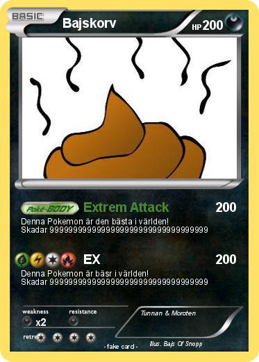 Pokemon Bajskorv