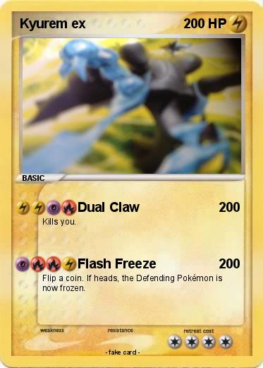 Pokemon Kyurem ex