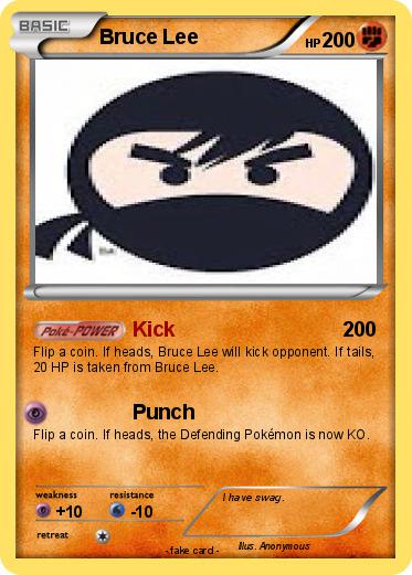 Pokemon Bruce Lee